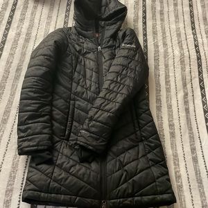XS Columbia Women’s Joy Peak Omni Heat insulated jacket.